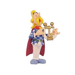 FIGURINE - PERSONNAGE Figurine Astérix et Obélix Assurancetourix et sa l