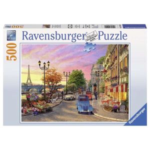 PUZZLE Puzzle Promenade à Paris - Ravensburger - 500 pièc