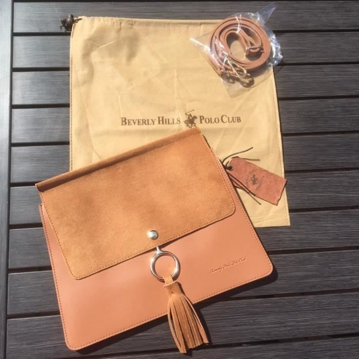 Montre beverly hills polo club cuir marron deals