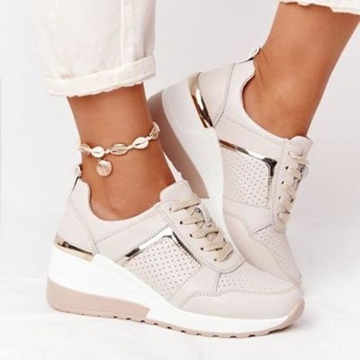 Baskets compensées Femme - Sneakers Streetwear - Cdiscount