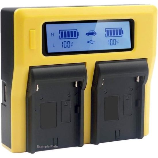 Chargeur Double Canon BP-808/828 - Pour Caméras VIXIA, HF, XA Series