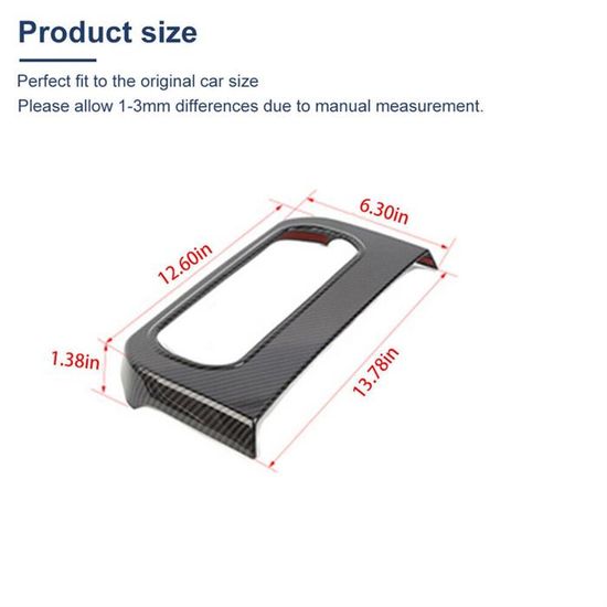 Insert Pour Console Centrale Ford Maverick 2022 - Organiseur Porte-gobelets Noir - Neuf