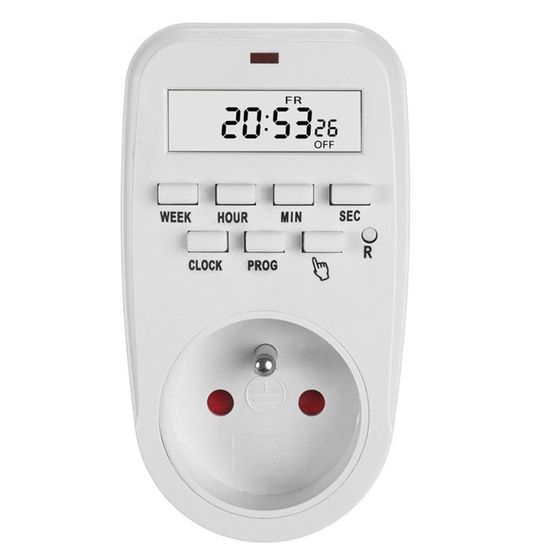 Draadloze schakelaar Zigbee 2 groepen wit
