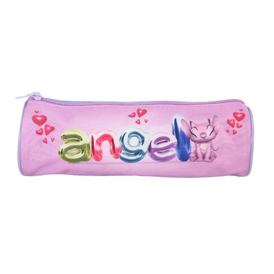 Trousse Scolaire Ronde Harry Potter - 1 Compartiment, Polyester, 22x7x7 Cm