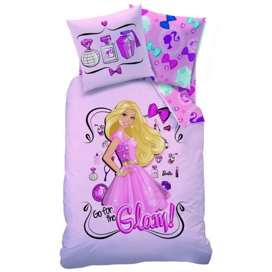 Housse De Couette Barbie Vintage 1 Place - Mattel 1997