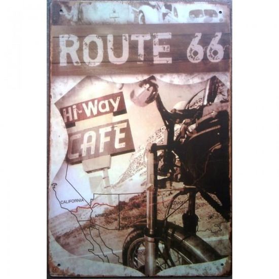 Plaque Métal Vintage Porsche 911 Carrera - 30x20cm, Décor Rétro, 4 Trous Pour Fixation