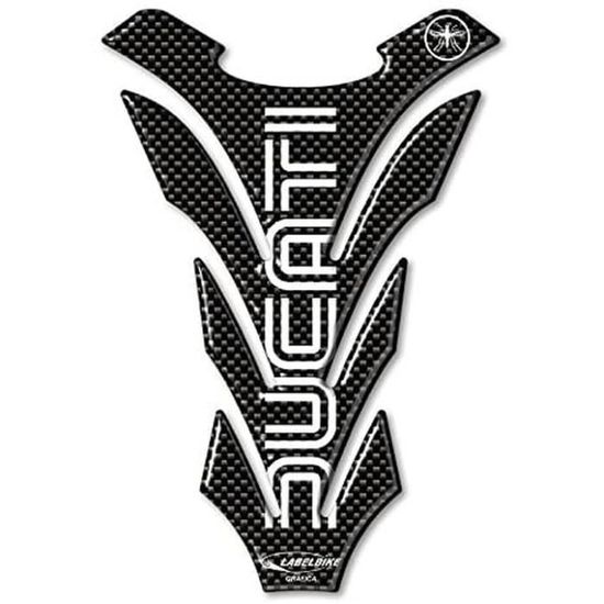 Protection Du Réservoir Adhésifs 3D Carbone Réservoir Compatible Moto