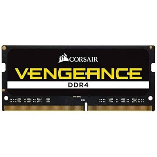 Mémoire RAM - CORSAIR - Vengeance Performance DDR4 - 16GB 1x16GB DIMM -3200MT/s - Intel XMP - 1.20V - Noir (CMSX16GX4M1A3200C22)