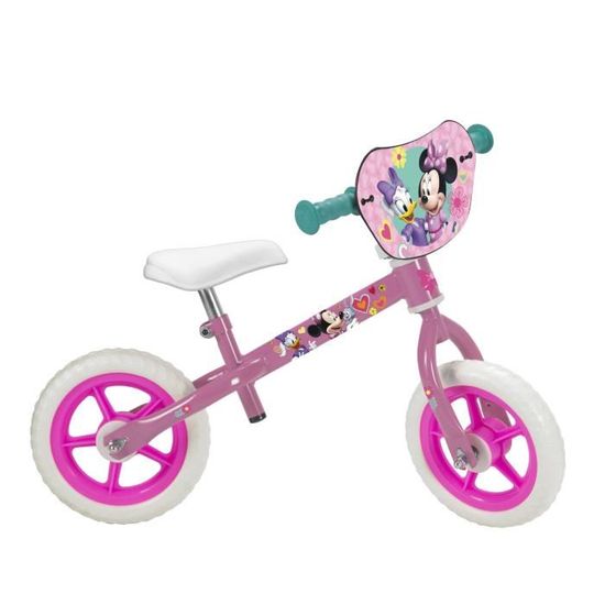 Draisienne Minnie cadre acier rose Cdiscount Jeux Jouets