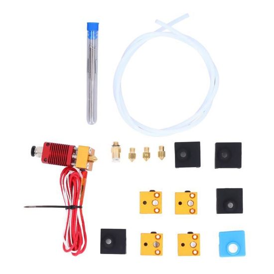 Extrudeur Métal MK8 Pour Imprimante 3D CR-10/10S - Pièces De Mise à Niveau, Couleur Rouge, Neuf