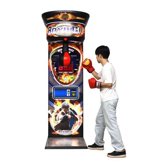 Machine De Boxe Musicale Murale - Bluetooth, Vitesse Réglable, Avec Gants - Pour Adulte Et Enfant - Fitness