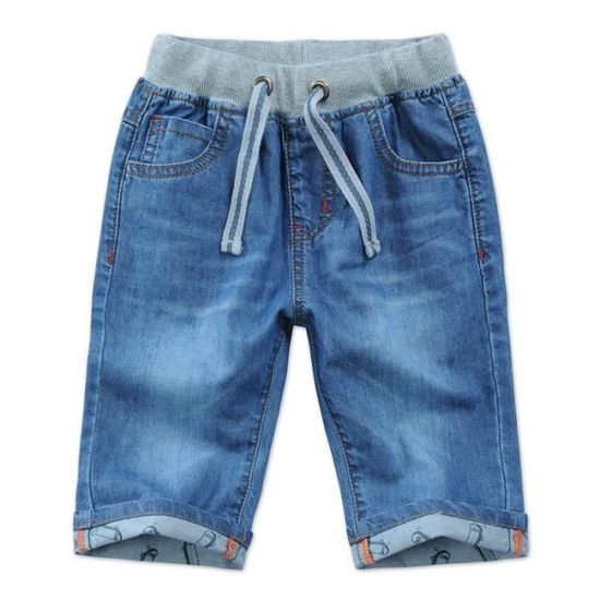 Short En Jean Élastique Garçon Name IT – Confort Et Style Pour L’Été – 70% Coton Bio