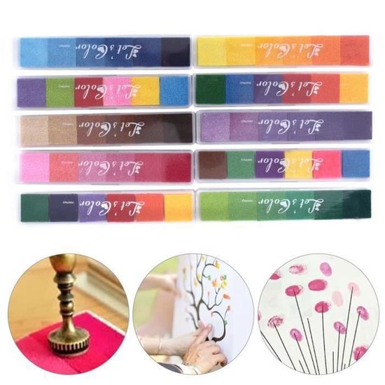 Lot De 6 Tampons Encreurs De Félicitation Pour Enseignant (en Anglais