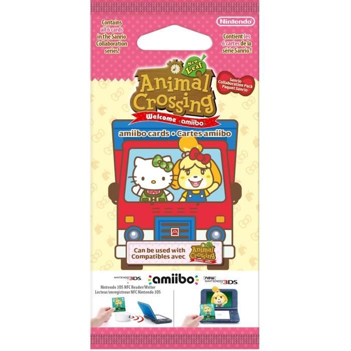 Bientôt du restock pour les cartes amiibo Animal Crossing au Japon