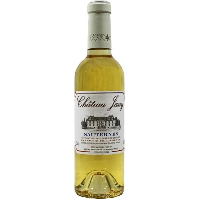 Château Jany, Sauternes (Bordeaux), 2018 Demi-bouteilles: 37.5cl - Vin Blanc
