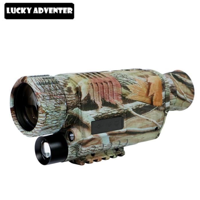 5X42 Digital infrarouge Vision nocturne lunettes monoculaire 200M gamme vidéo imageurs pour appareil photo de chasse