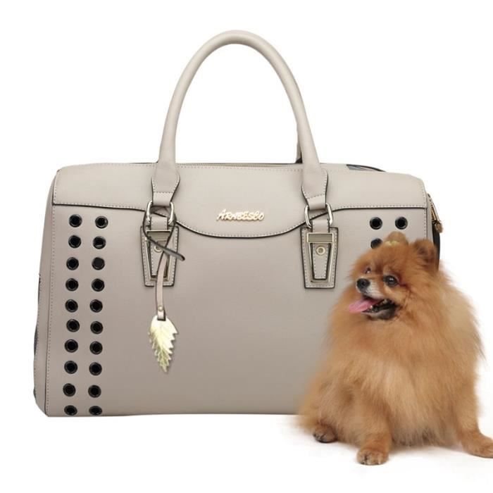 Sac de transport,Sac à main de voyage Portable pour animaux Sac de transport pour petit chien d'été, sac à main respirant - Type S