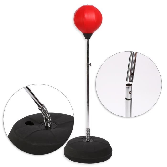 ASA Sac de Frappe, Boxe Hauteur Réglable, Punching Ball sur Pied pour Entraînement Enfant Adulte avec Gants de Boxe, Pompe