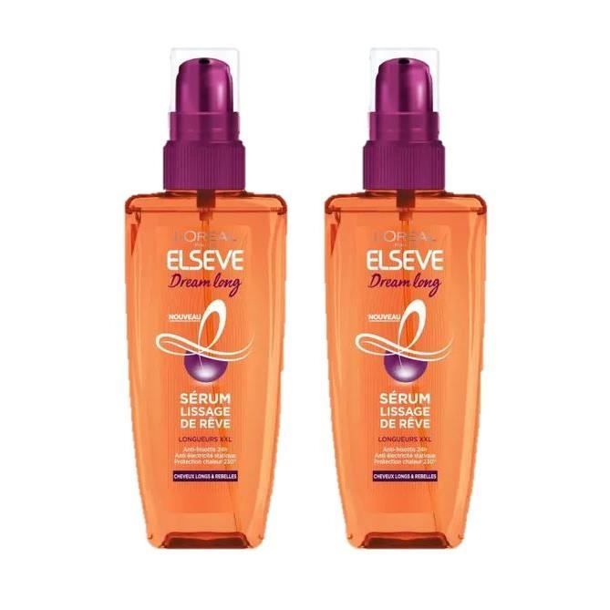 Lot De 2 - L'OREAL PARIS Sérum Lissage de Rêve Dream Long - 100 ml