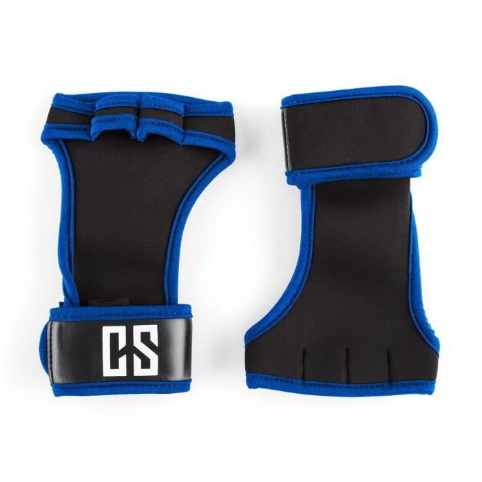CAPITAL SPORTS Palm Pro Gants haltérophilie musculation taille M - noir-bleu