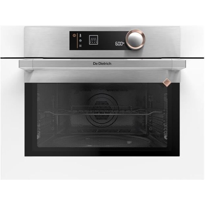 De Dietrich DKC7340W Four micro-ondes combiné grill intégrable 40 litres 1000 Watt blanc