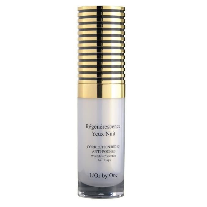 L'Or by One Crème Régénérescence Yeux Nuit 15 ml Correction rides anti-poches