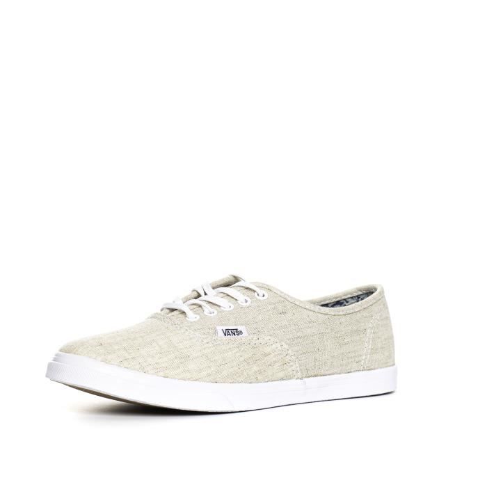 Vans Baskets UA AUTHENTIC LO PRO (INDIGO TR_Ecru_Mixte