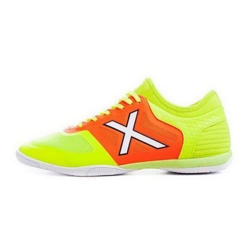 Chaussures de Futsal pour Adultes Munich Tiga Indoor 23 Vert Orange