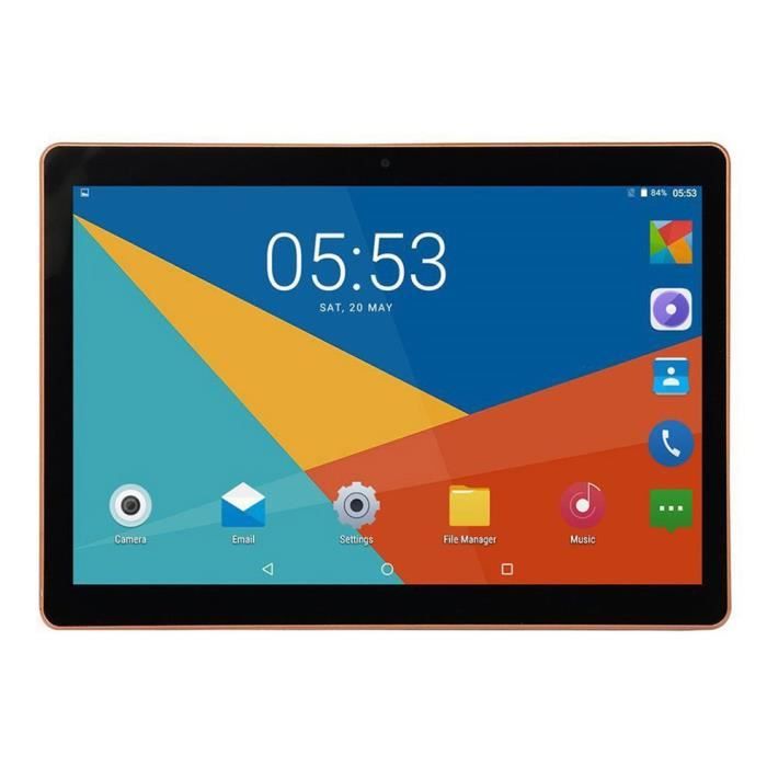11 pouces Écran IPS Android 8.0 Dix cœurs Tablette PC 1+8G Double carte SIM