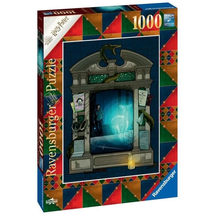 HARRY POTTER - Puzzle 1000 pièces - Harry Potter et les Reliques de la Mort 1 (Collection Harry Potter MinaLima) - Ravensburger