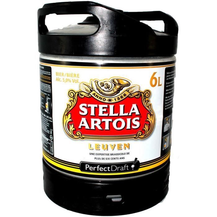 Fut bière Perfectdraft 6L Stella Artois