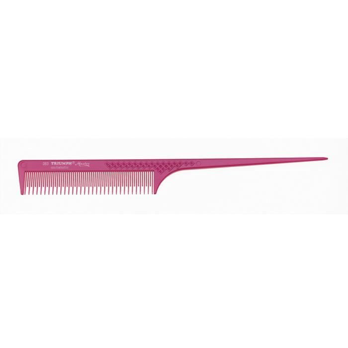 Peigne à queue à créper Triumph 263 fuchsia