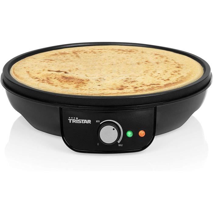 Tristar Crêpière 1000 W 30 cm Noir