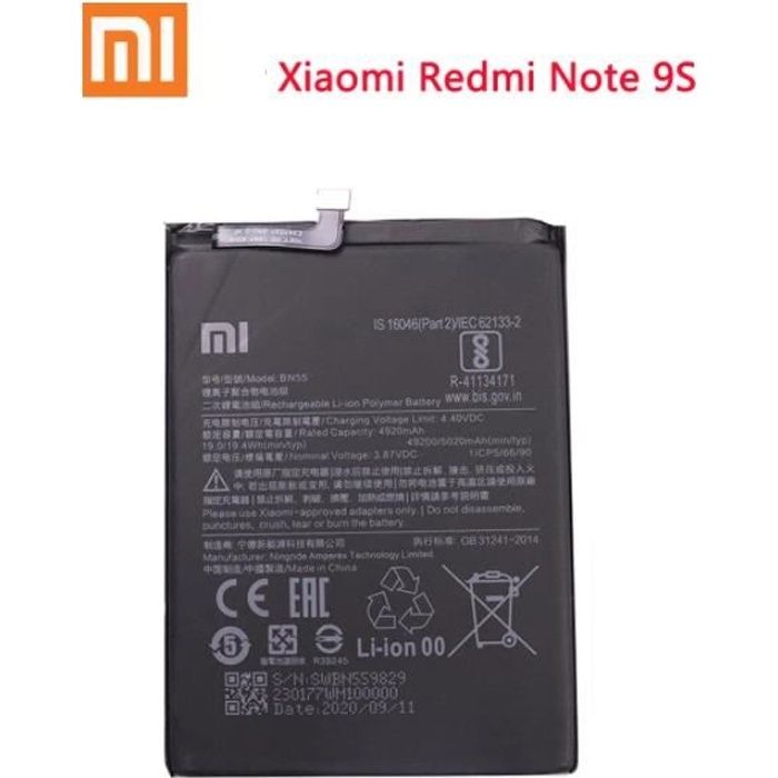 Batterie Xiaomi Redmi Note 9 S