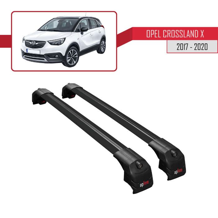 Dakdragers geschikt voor de Opel Crossland X 2017 t/m 2020