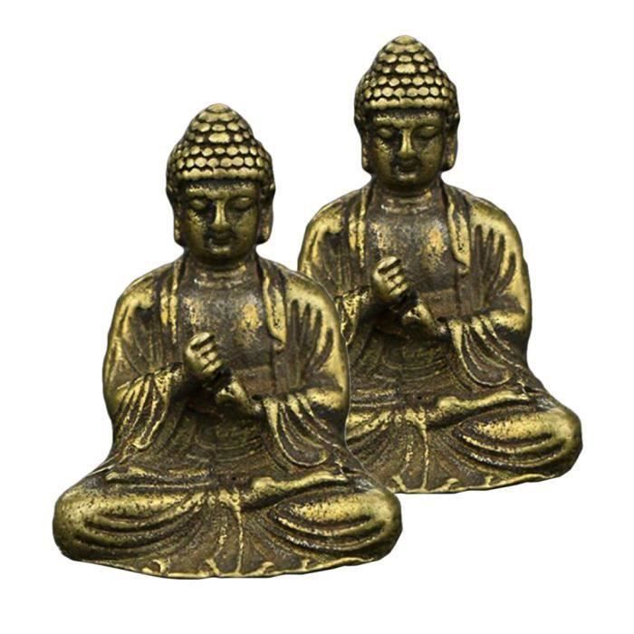 Porte-encens Grenouille Méditation En Laiton - Décoration Zen, Bureau, Cadeau Bien-être - Environ 51 X 50 Mm