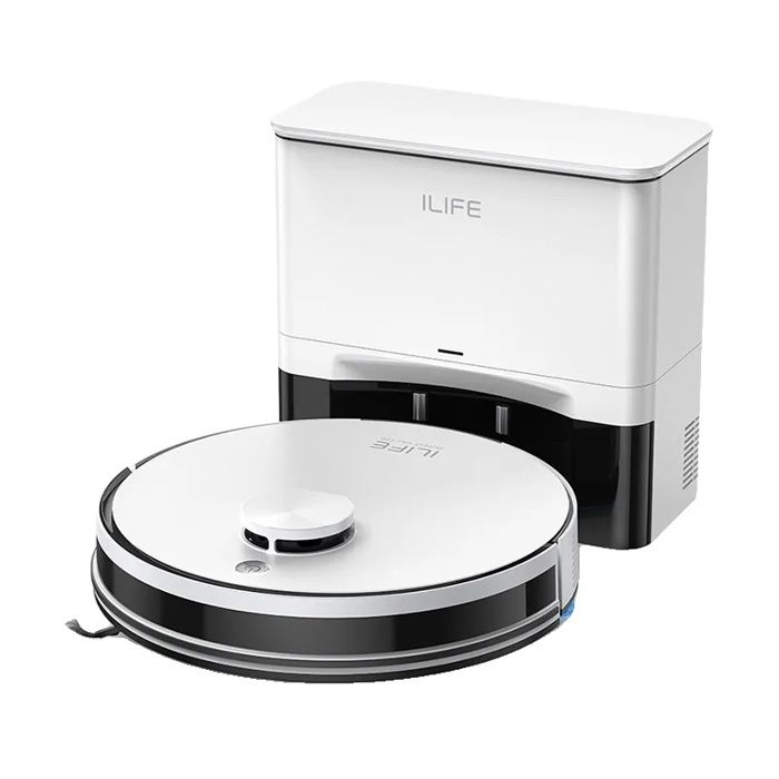 ILIFE A30PRO Aspirateur robot sans fil 5000Pa — 180 min réservoir 200 ml blanc (UE) - Oem