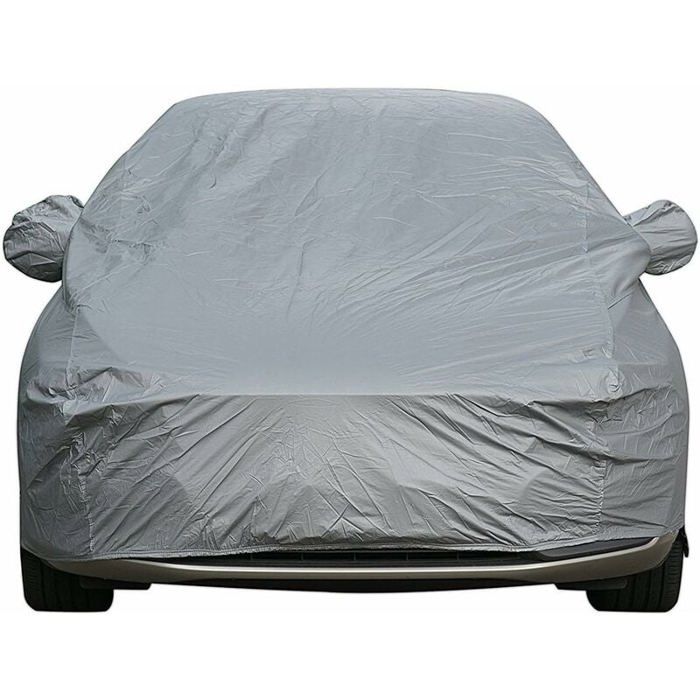 Bâche pour voiture Housse de véhicule universelle 4800x1900x1500mm entièrement étanche anti-rayures durable doublée en coton