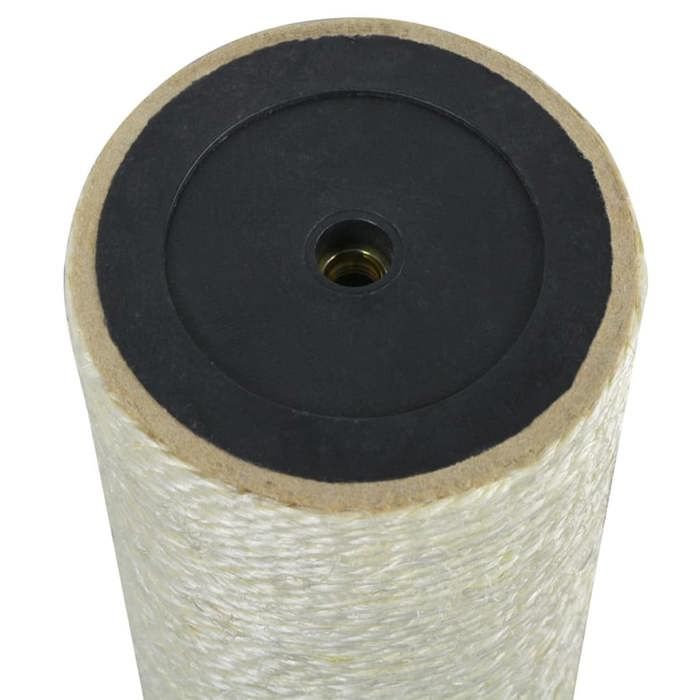 ANIMAL® Moderne Grattoir pour chats - griffoir chats poteau - 8 x 60 cm 8 mm Beige ANIMAL® Moderne Grattoir pour chats - griffoir chats poteau - 8 x 60 cm 8 mm Beige