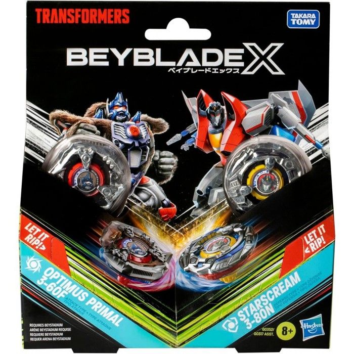 Beyblade X Transformers Collab Optimus Primal