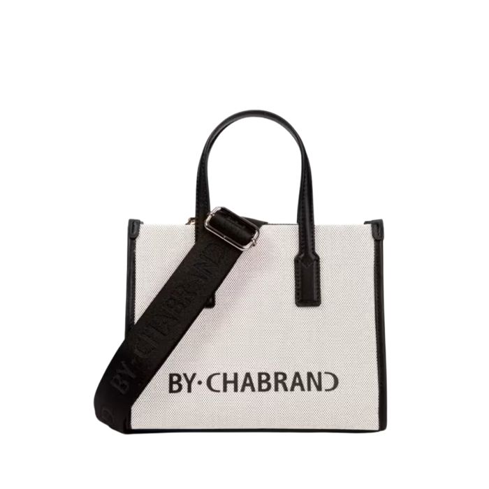 Sac a main Chabrand Ref 67520 SY001 Beige Noir 23.5*19*10 cm Sac a main Chabrand Ref 67520 SY001 Beige Noir 23.5*19*10 cm