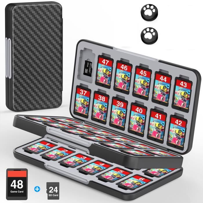 Boîte Rangement Cartes MoKo Boîte De Rangement Pour Cartes à Collectionner, 2500 Cartes MTG Avec 24 Séparateurs & 3 Supports De Carte, Étui De Cartes Avec Fenêtre D'Affichage Pour Carte De Jeu