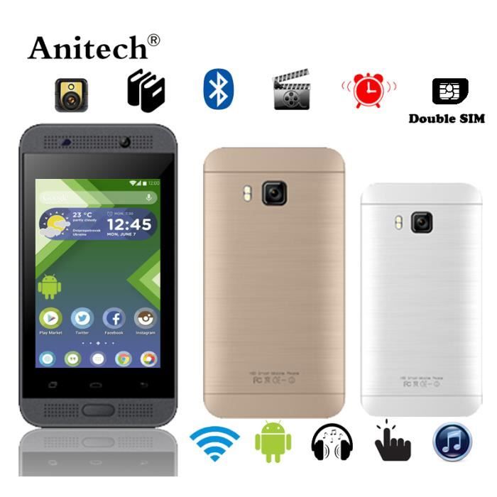Smartphone Téléphone Portable Tablette téléphone Double SIM écran HD ...