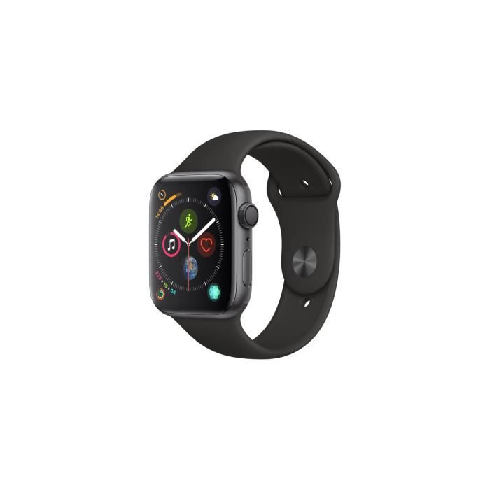 Apple Watch Series 4 GPS - 44mm Boîtier en aluminium gris sidéral avec ...