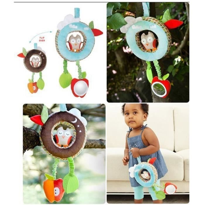 1pcs Jouets Pour Bebe 0 2 Ans Double Face De Hibou Jouet De Bebe Hochets Jouets Product Features Cdiscount Jeux Jouets