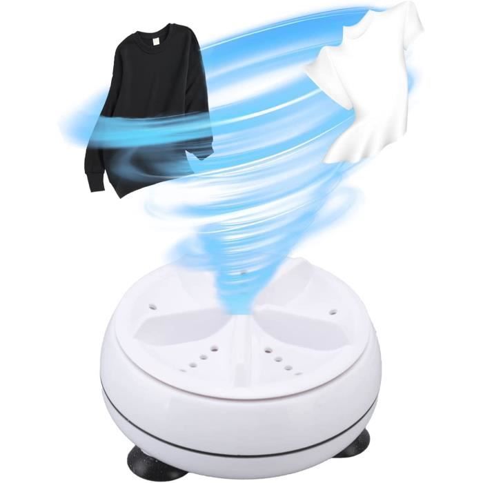 Mini Machine à Laver Portable Leftwei - Lavage Ultrasonique, Faible Bruit, Alimentation USB, Idéale Pour Chaussettes Et Sous-vêtements