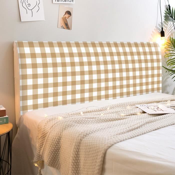 Housse De Tete De Lit Extensible - 190CM - Impression 3D Protecteur