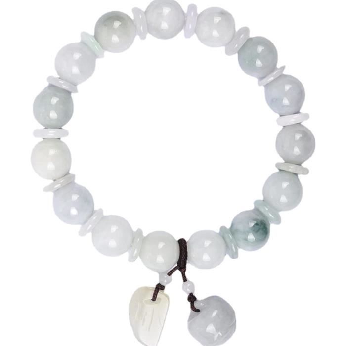 Bracelet Tennis émeraude Perles Naturelles Argent Massif - Neuf Sans Emballage