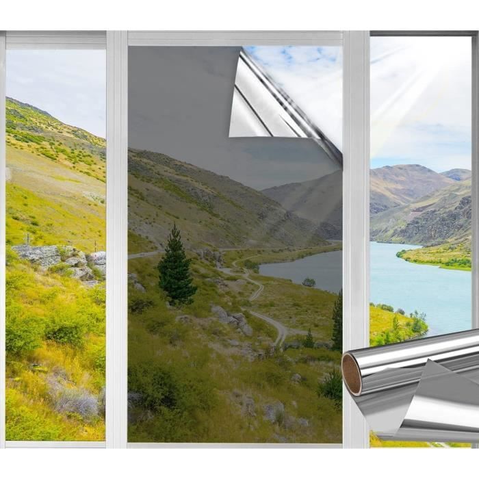 Film Statique Autocollant Pour Fenêtre U2013 MILCHIG 44,5 X 200 Cm Opaque U2013 Film Brise-vue