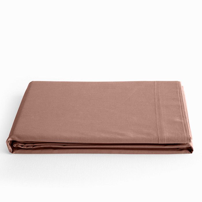 Drap plat Prémium pour lit 1 place & 2 places - 240x300 - Prémium Vieux Rose